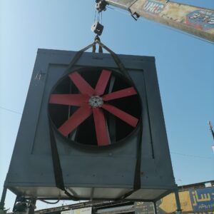کولر آبی سلولزی صنعتی برسام بدون کانال سوله کارخانه سالن 50 و 60 هزار