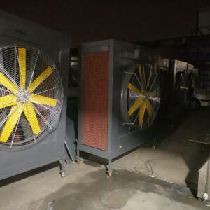 کولر آبی سلولزی صنعتی برسام بدون کانال سوله کارخانه سالن 50 و 60 هزار